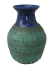 Classic Blue & Green Vase