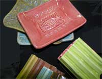 soap dishes and inserts